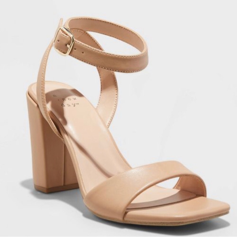 Target Tan/Nude Women's Sal Pumps - A New Day
